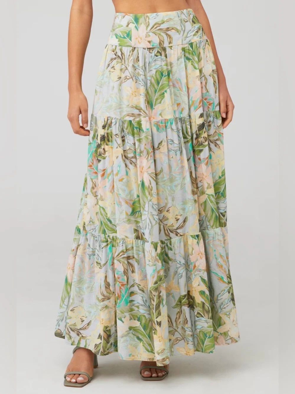 Show Me Your Mumu Women’s Melody Maxi Skirt Size Medium *Flaw